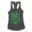 Who Is The Daag Voice Women's Racerback Tank in Solid Black Color